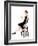 Breakfast at Tiffany's, Audrey Hepburn, 1961-null-Framed Photo