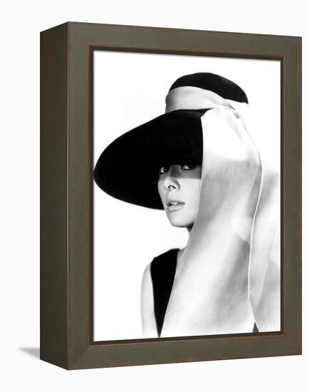 Breakfast at Tiffany's, Audrey Hepburn, 1961-null-Framed Stretched Canvas