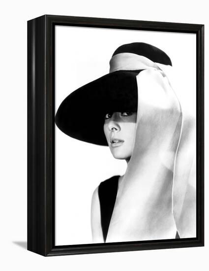 Breakfast at Tiffany's, Audrey Hepburn, 1961-null-Framed Stretched Canvas