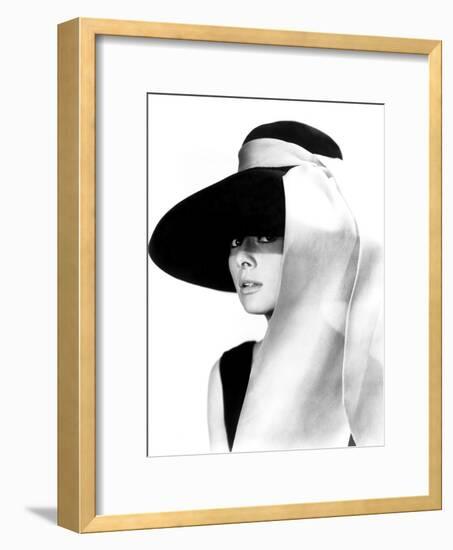 Breakfast at Tiffany's, Audrey Hepburn, 1961-null-Framed Photo