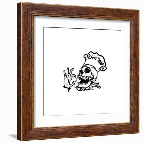 Breakfast Can Wait-Alex Cherry-Framed Art Print