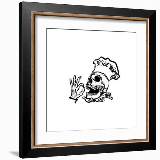 Breakfast Can Wait-Alex Cherry-Framed Art Print