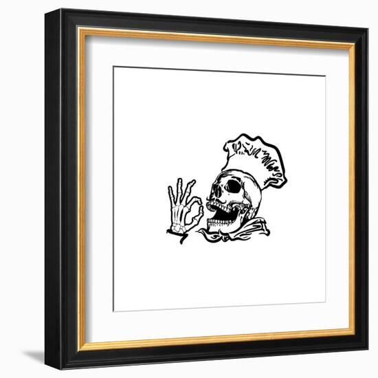 Breakfast Can Wait-Alex Cherry-Framed Art Print