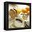 Breakfast, Coffee, Toast, Fresh Orange Juice-John Miller-Framed Premier Image Canvas