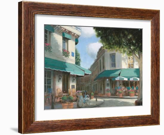 Breakfast in Paris-Wellington Studio-Framed Art Print