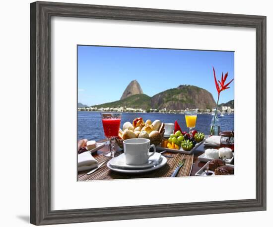 Breakfast In Rio De Janeiro-luiz rocha-Framed Photographic Print