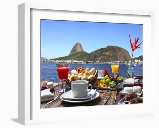 Breakfast In Rio De Janeiro-luiz rocha-Framed Photographic Print