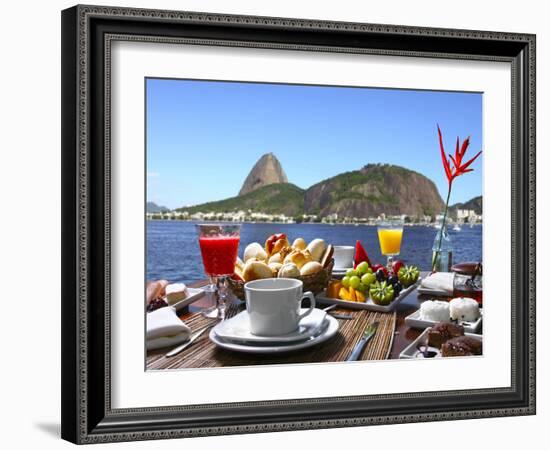 Breakfast In Rio De Janeiro-luiz rocha-Framed Photographic Print