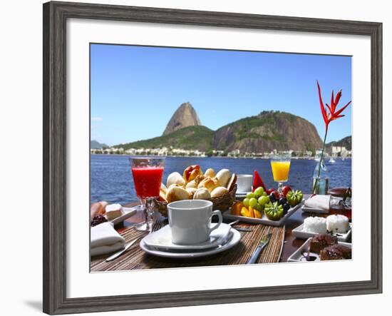 Breakfast In Rio De Janeiro-luiz rocha-Framed Photographic Print