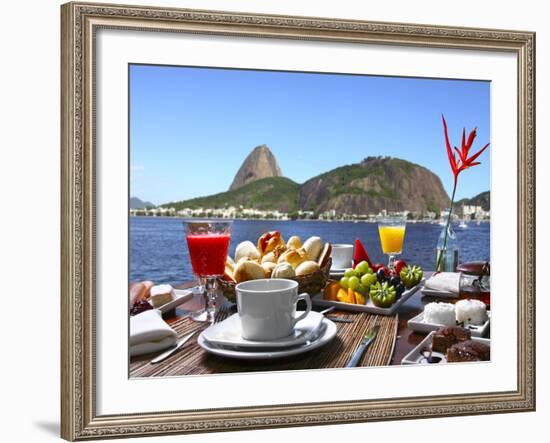 Breakfast In Rio De Janeiro-luiz rocha-Framed Photographic Print