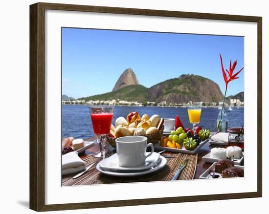 Breakfast In Rio De Janeiro-luiz rocha-Framed Photographic Print