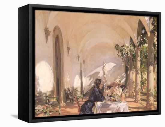 Breakfast in the Loggia, 1910-John Singer Sargent-Framed Premier Image Canvas