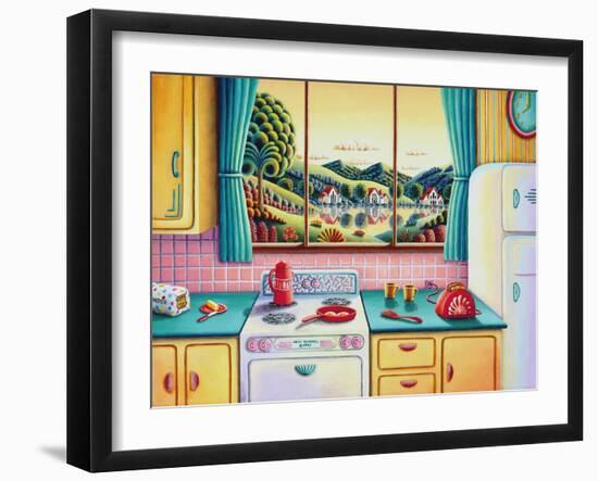 Breakfast of Champions-Andy Russell-Framed Art Print