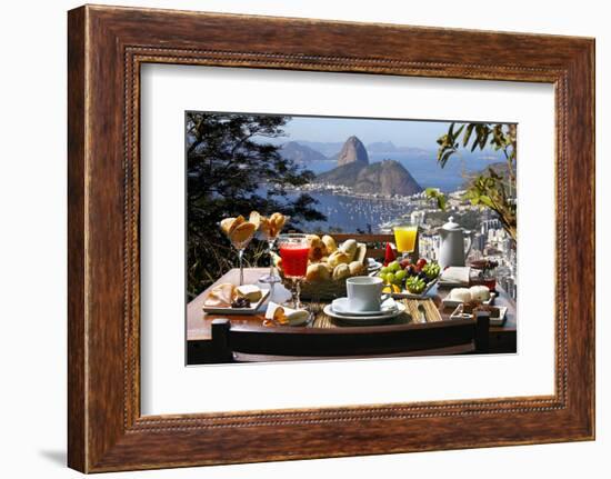 Breakfast Rio De Janeiro-luiz rocha-Framed Photographic Print