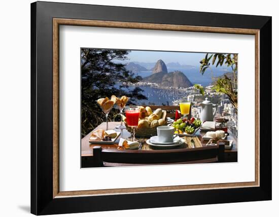 Breakfast Rio De Janeiro-luiz rocha-Framed Photographic Print