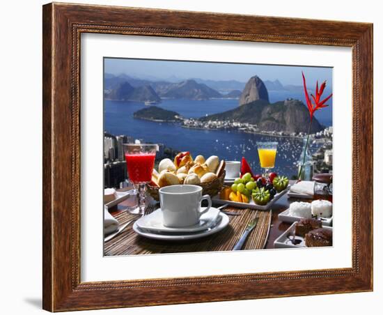 Breakfast Rio De Janeiro-luiz rocha-Framed Photographic Print