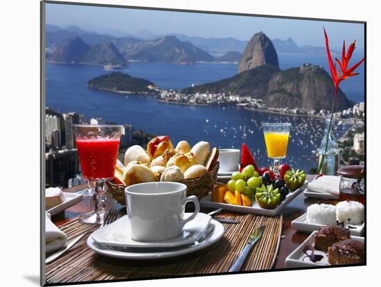 Breakfast Rio De Janeiro-luiz rocha-Mounted Photographic Print