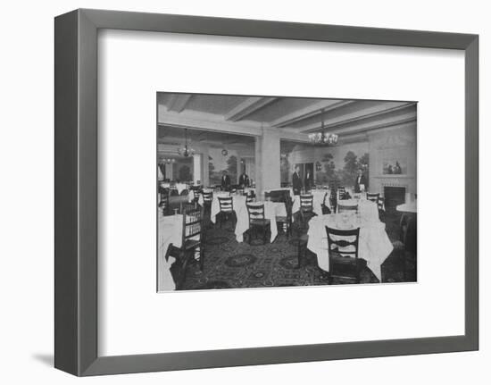 Breakfast Room, Roosevelt Hotel, New York City, 1924-Unknown-Framed Photographic Print