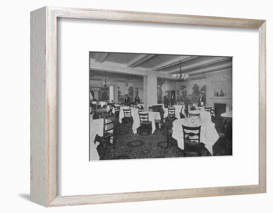 Breakfast Room, Roosevelt Hotel, New York City, 1924-Unknown-Framed Photographic Print