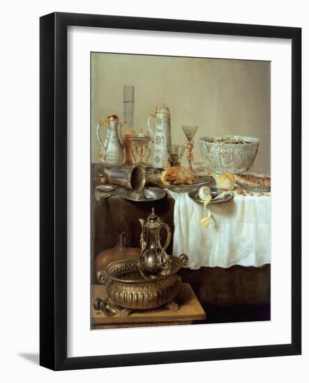 Breakfast Still Life, 1638-Willem Claesz. Heda-Framed Giclee Print