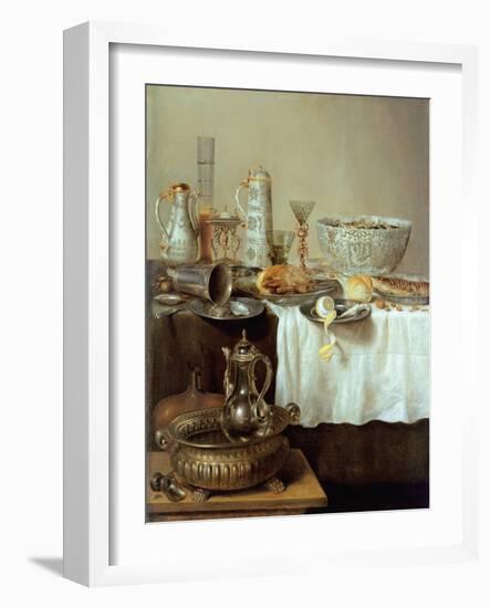 Breakfast Still Life, 1638-Willem Claesz. Heda-Framed Giclee Print