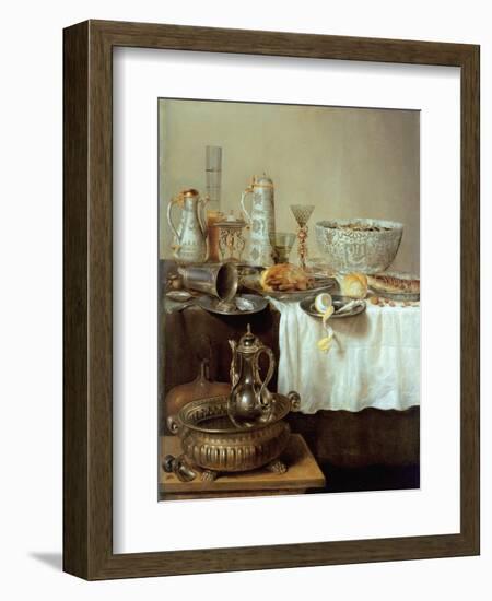 Breakfast Still Life, 1638-Willem Claesz. Heda-Framed Premium Giclee Print