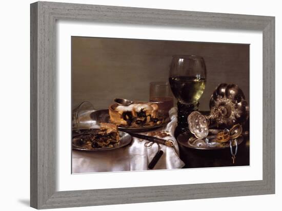 Breakfast Still-Life-Willem Claesz. Heda-Framed Giclee Print