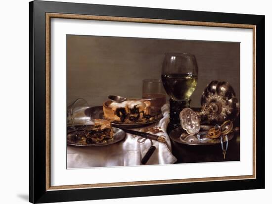 Breakfast Still-Life-Willem Claesz. Heda-Framed Giclee Print