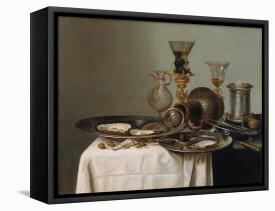 Breakfast Still Life-Willem Claesz Heda-Framed Premier Image Canvas