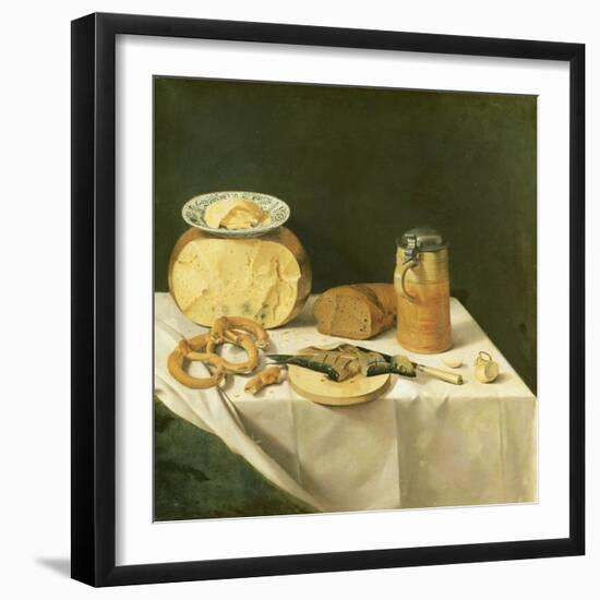 Breakfast Still Life-Johann Georg Hinz-Framed Giclee Print