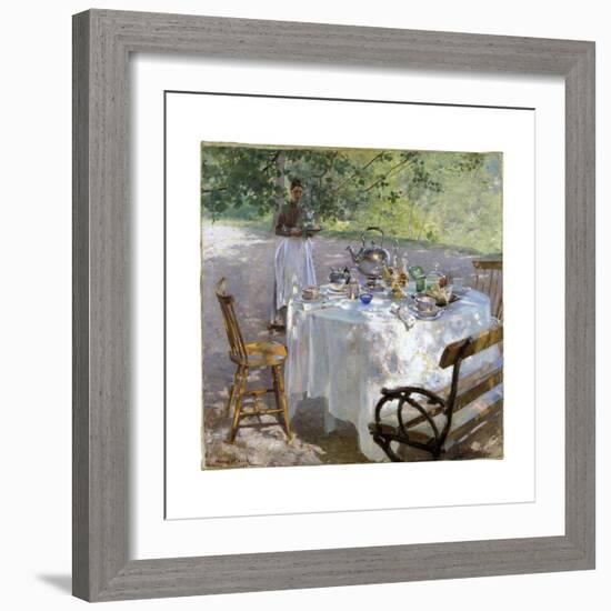 Breakfast Time, 1887-Hanna Pauli-Framed Giclee Print