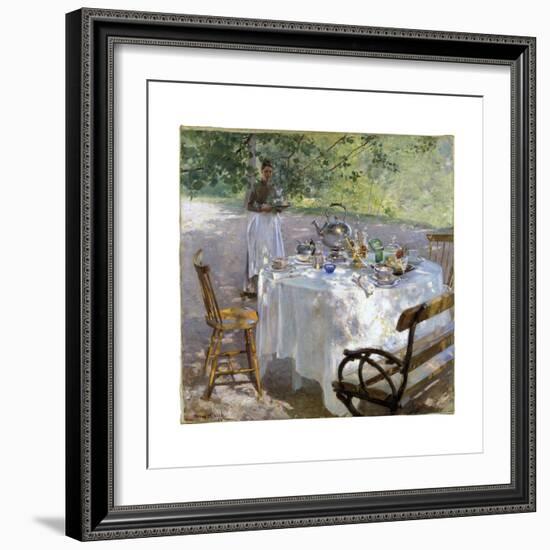 Breakfast Time, 1887-Hanna Pauli-Framed Giclee Print