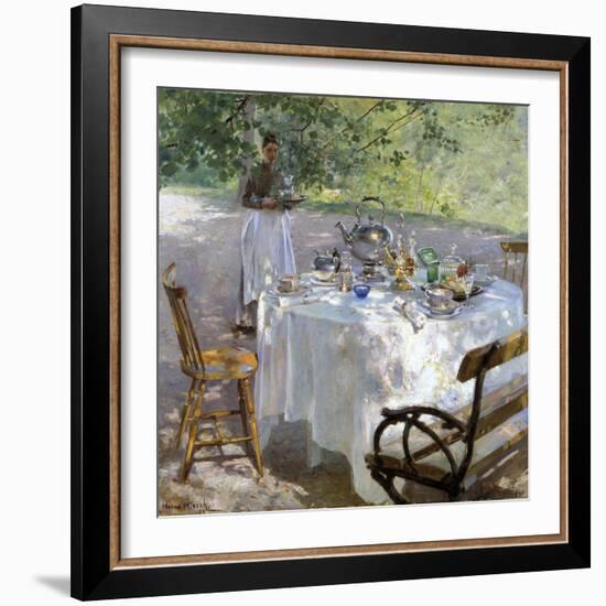 Breakfast Time, 1887-Hanna Pauli-Framed Giclee Print