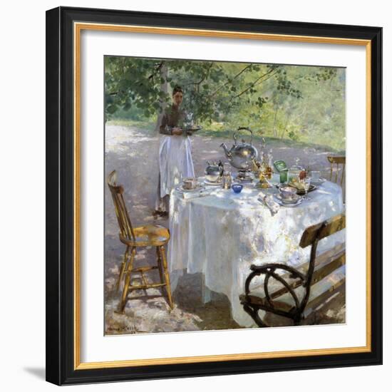 Breakfast Time, 1887-Hanna Pauli-Framed Giclee Print