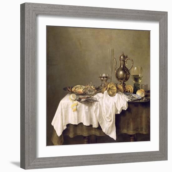 Breakfast with a Crab, 1648-Willem Claesz. Heda-Framed Giclee Print