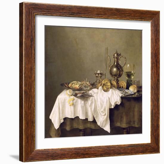 Breakfast with a Crab, 1648-Willem Claesz. Heda-Framed Giclee Print