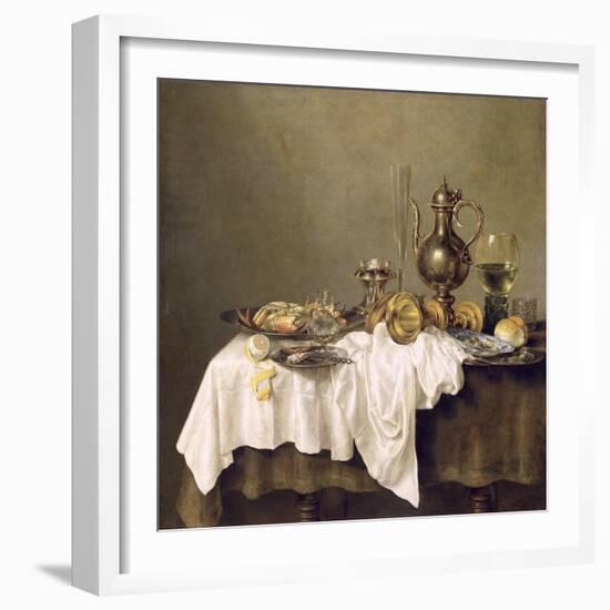 Breakfast with a Crab, 1648-Willem Claesz. Heda-Framed Giclee Print