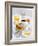 Breakfast with Coffee, Croissant, Fried Egg, Jam and Orange Juice-Ira Leoni-Framed Photographic Print