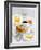 Breakfast with Coffee, Croissant, Fried Egg, Jam and Orange Juice-Ira Leoni-Framed Photographic Print