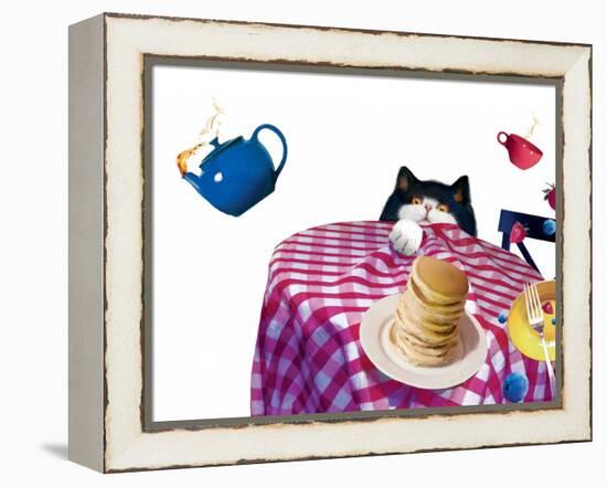 Breakfast With Tumford-Nancy Tillman-Framed Stretched Canvas