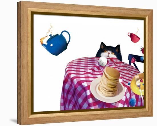 Breakfast With Tumford-Nancy Tillman-Framed Stretched Canvas