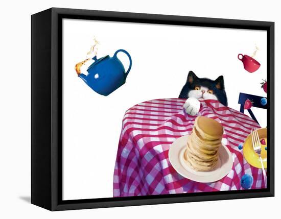 Breakfast With Tumford-Nancy Tillman-Framed Stretched Canvas