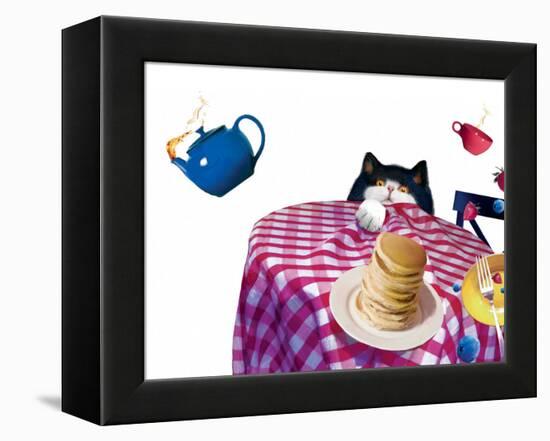 Breakfast With Tumford-Nancy Tillman-Framed Stretched Canvas