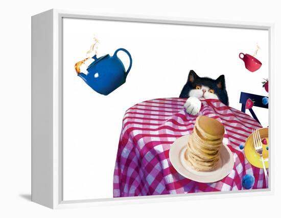 Breakfast With Tumford-Nancy Tillman-Framed Stretched Canvas