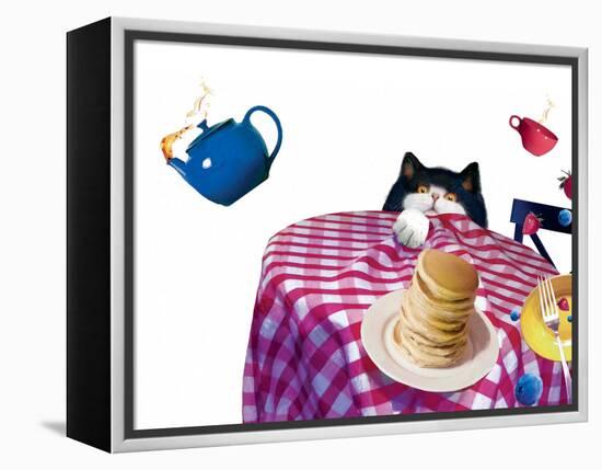 Breakfast With Tumford-Nancy Tillman-Framed Stretched Canvas