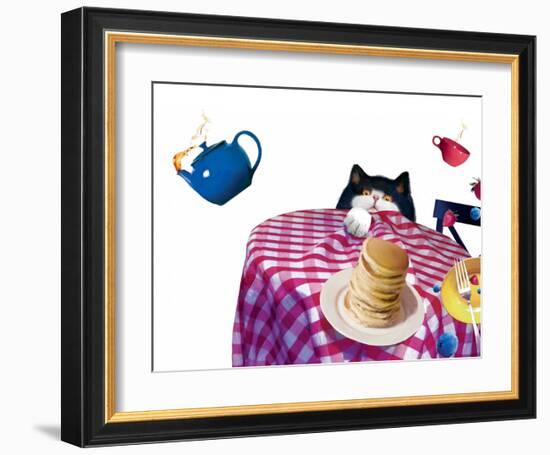 Breakfast With Tumford-Nancy Tillman-Framed Art Print