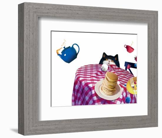 Breakfast With Tumford-Nancy Tillman-Framed Premium Giclee Print