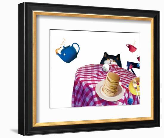 Breakfast With Tumford-Nancy Tillman-Framed Premium Giclee Print