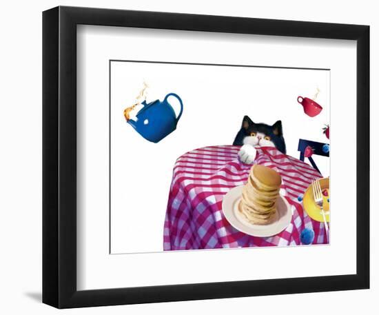 Breakfast With Tumford-Nancy Tillman-Framed Premium Giclee Print