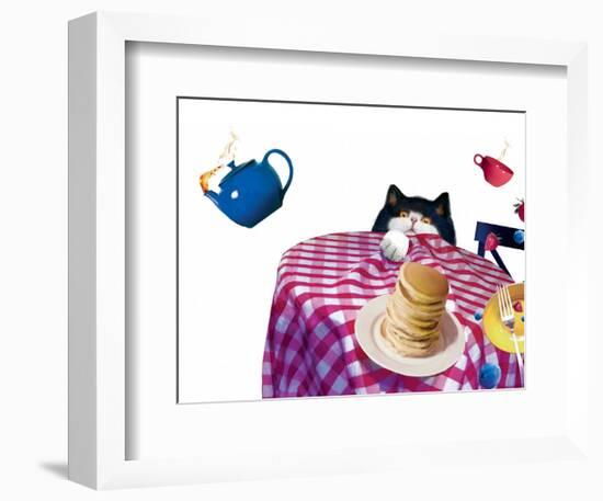 Breakfast With Tumford-Nancy Tillman-Framed Premium Giclee Print